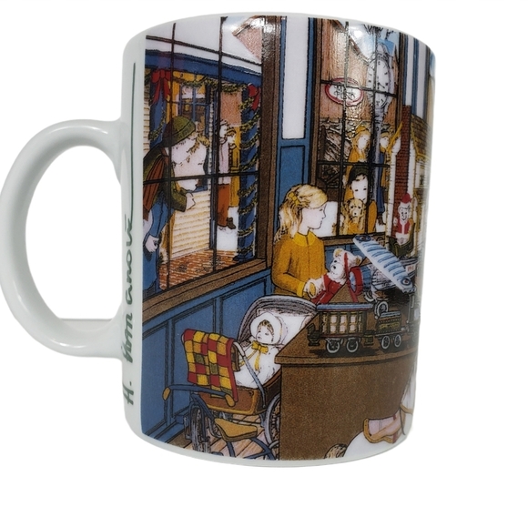 H. Hargrove Letters to Santa Christmas Mug Cup - Picture 3 of 6